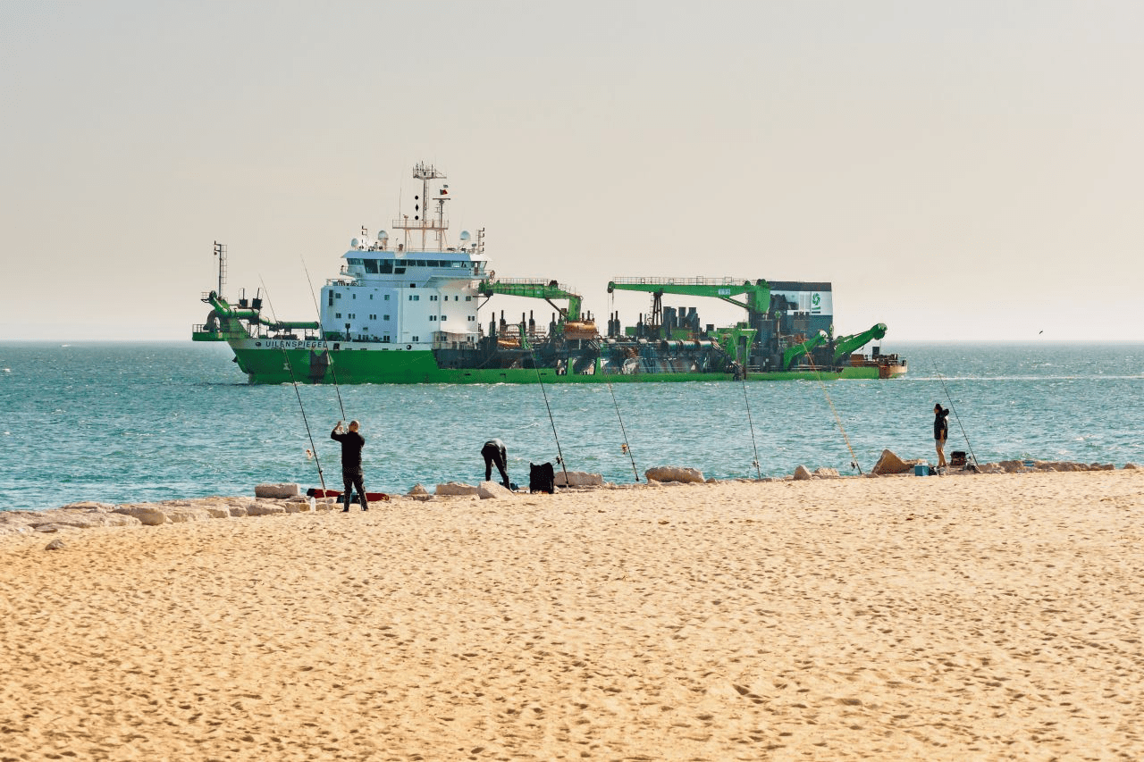 TSHD ‘Uilenspiegel’ in the Mediterranean