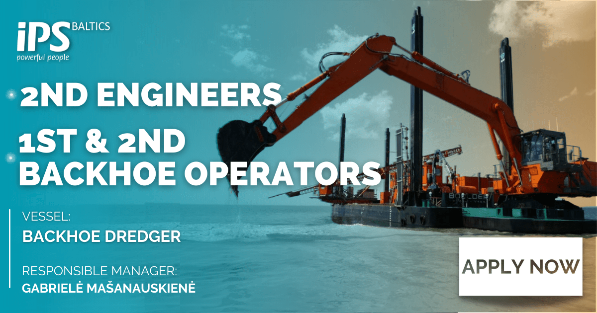 2nd Engineers and 1st & 2nd Backhoe Operators